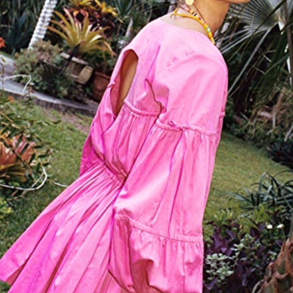 Aje Allegro Gathered  Dress